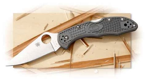 Spyderco Delica 4 Lightweight - Gray | AGRussell.com