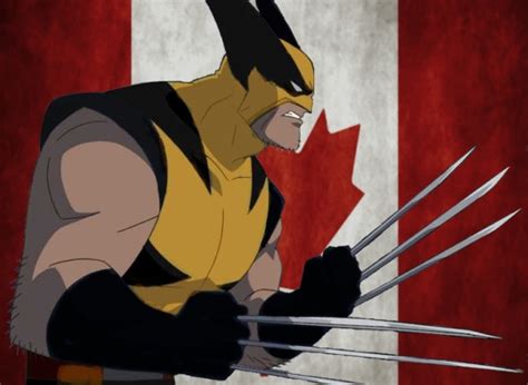 Wolverine Canadian Flag by UltimateSin78 on DeviantArt