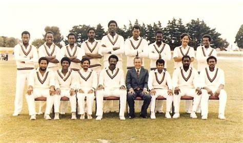 The greatest cricket team of all time. West Indies 1981. Back (L-R ...