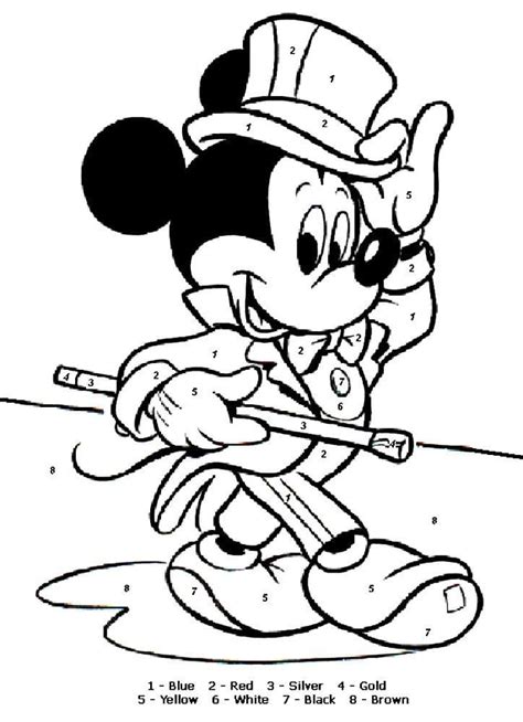 Mickey Mouse Coloring Pages - Free Printable Coloring Pages for Kids