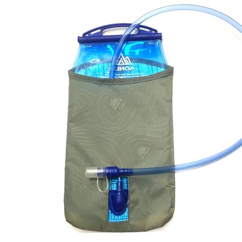 AONIJIE 1L/1.5L /2L Water Bladder Bag PEVA Hydration Bladder Cycling Hiking Camping Running Pack ...