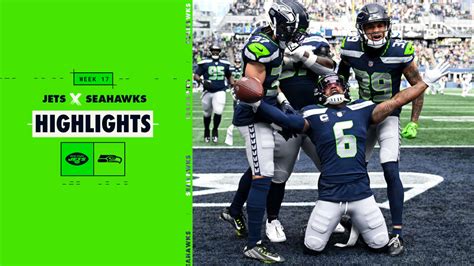 2022 Week 17 Seahawks vs. Jets Game Highlights