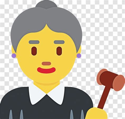 Emoji Zero-width Joiner Gavel Smiley Human Skin Color Transparent PNG