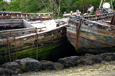 Tony Jolly Images | Abandoned Fishing Boats