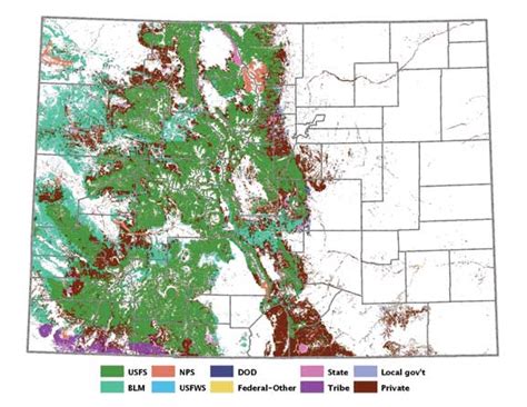 colorado blm and national forest map - Rebbeca Frame