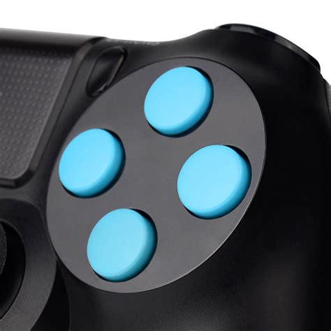 eXtremeRate Solid Light Blue Action Buttons Repair for 4 PS4 Controlle – GamingCobra