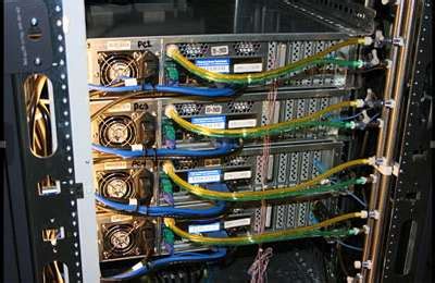 New server cooling technology deployed in pilot program at Calit2