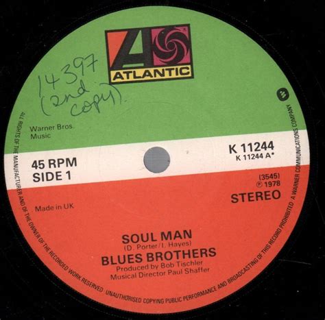 Blues Brothers Soul Man Vinyl Records and CDs For Sale | MusicStack