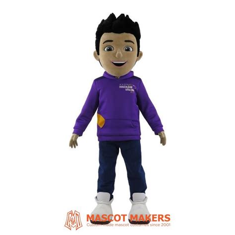 Avon Boy Mascot Costume | Mascot Makers - Custom mascots and characters