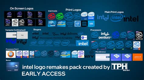 Intel Logo Remakes [EARLY ACCESS] by TPHonDeviantArt on DeviantArt