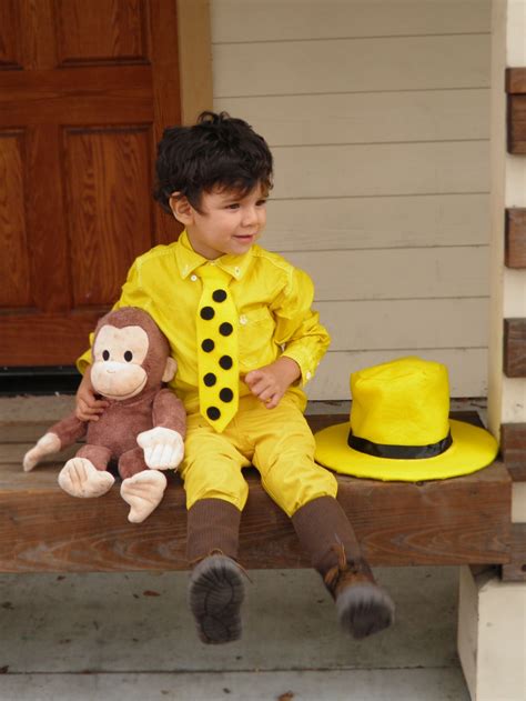 DIY Halloween Costume: Man in the Yellow Hat from Curious George | Toddler halloween costumes ...