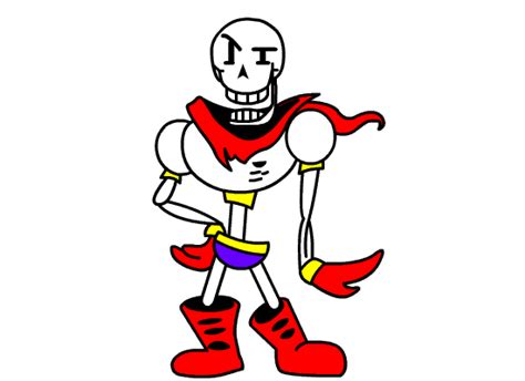 Papyrus idle animation by L1ght-n1ng on DeviantArt