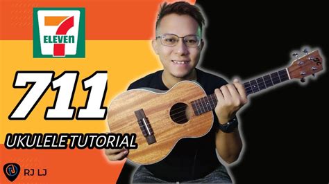 711 CHORDS EASY UKULELE TUTORIAL by Toneejay - YouTube