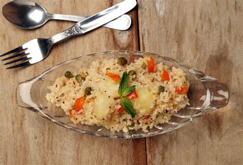 Indian Veg Biryani, Veg Pulav, Indian Vegetable Pulao Stock Photo - Image of dinner, south ...