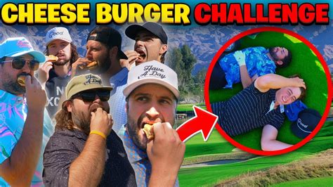 Our Cheeseburger Challenge With Good Good Led To Madness! - YouTube