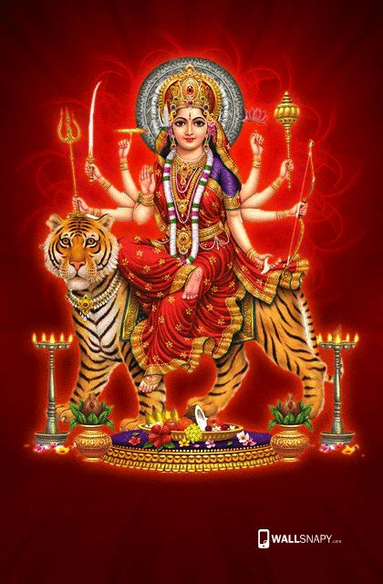 Maa durga devi hd wallpaper | Primium mobile wallpapers - Wallsnapy.com