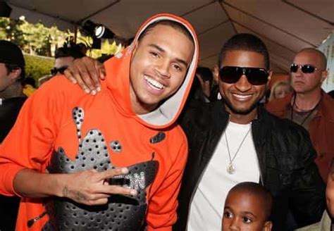 Internet divided as Chris Brown argues with longtime friend Usher amid rumors of fight over ...