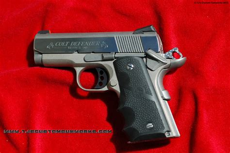 Custom Stainless Colt Defender 9mm