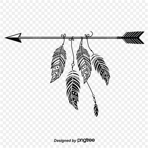 Arrow Feather Clipart