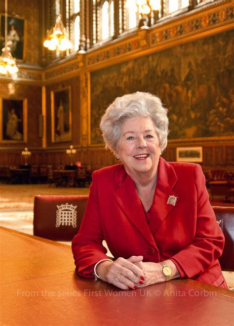 The Rt. Hon. Baroness Betty Boothroyd OM PC – 100 First Women Portraits