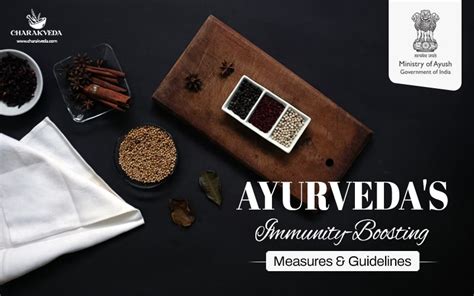 Ministry Of AYUSH - Ayurveda's Immunity - Boosting Measures & Guideline