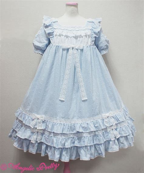 Angelic Pretty: Lady's Dress In A Summer Resort OP, Sax | Beautiful outfits, Angelic pretty, Dresses