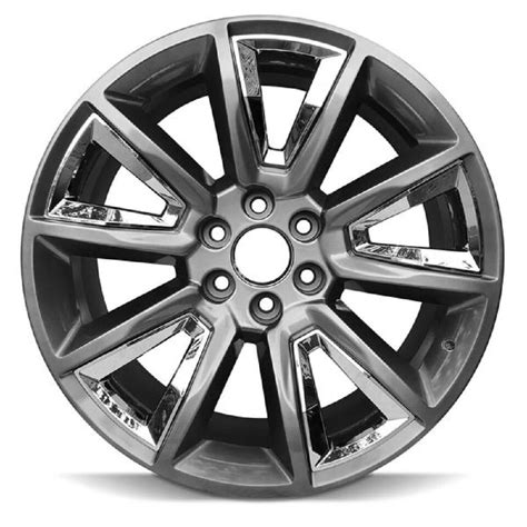 Road Ready 22" Aluminum Alloy Wheel Rim for 15-20 Chevy Suburban 1500 Chevy Tahoe 6 Lug 22x9 ...