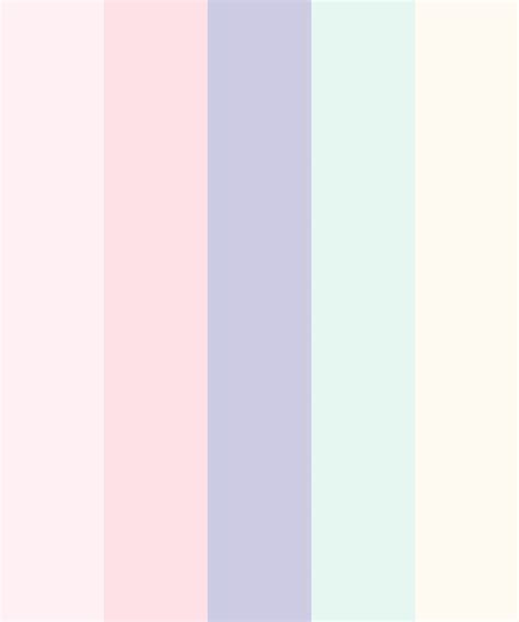 pastel color swatches for the background