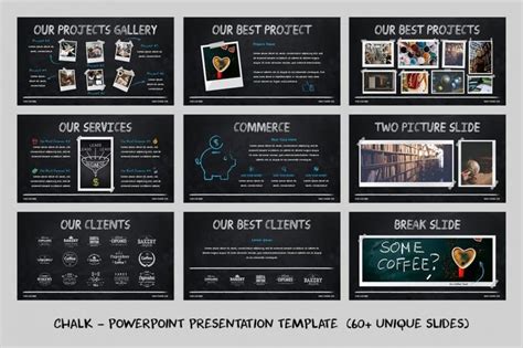 Chalk - Chalkboard Powerpoint Templates – MasterBundles