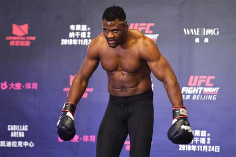 Francis Ngannou Workout Routine and Diet Plan