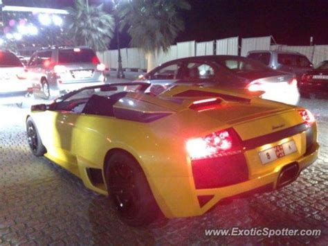 Lamborghini Murcielago spotted in Abu dhabi, United Arab Emirates on 01/19/2010