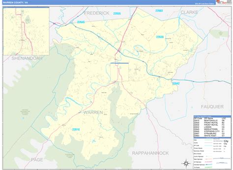 Maps of Warren County Virginia - marketmaps.com