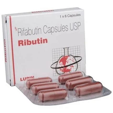 Ributin Capsule Rifabutin 150mg Capsules at Rs 265.73/box in Nagpur ...