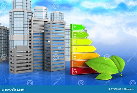 3d of City Buildings Construction Stock Illustration - Illustration of ...