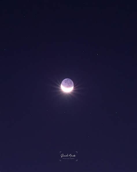 Capturing the Stunning Alignment of the Moon, Jupiter, and Venus in Bangalore