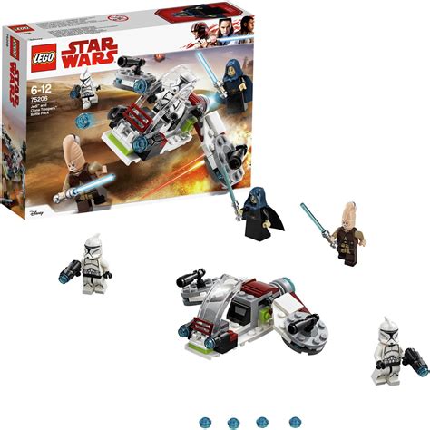 LEGO Star Wars Jedi Clone Troopers Battle Pack - 75206 (7606184) | Argos Price Tracker ...