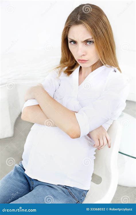 Angry Pregnant Woman Stock Photography - Image: 33368032