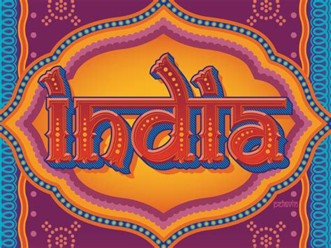 India by Daniel Pelavin on Dribbble