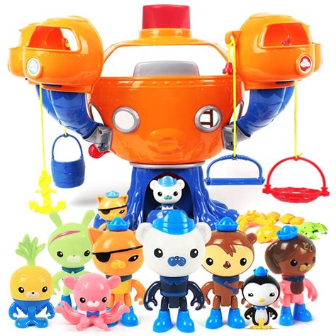 51cm Octonauts Toys The Octo Pod with 2pcs Octonauts Figures Baby Children Best Gift-in Action ...