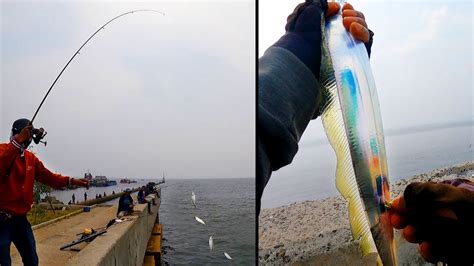 Mancing di spot tanggul Dam Merah Muara Baru || Masih dapat sambaran si ...