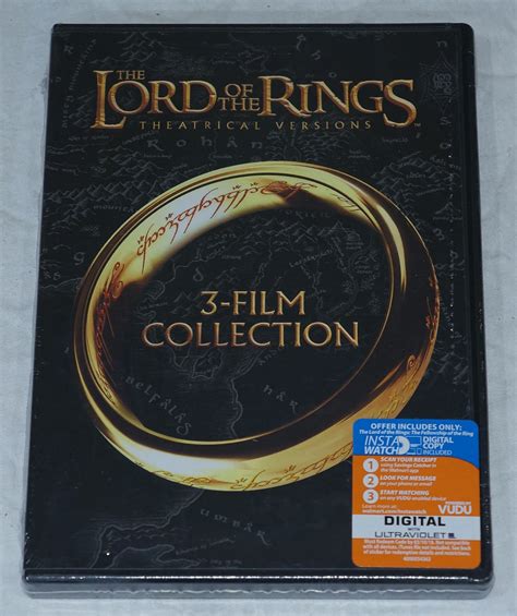 THE LORD OF THE RINGS 3-FILM COLLECTION DVD NEW 794043159114 | eBay