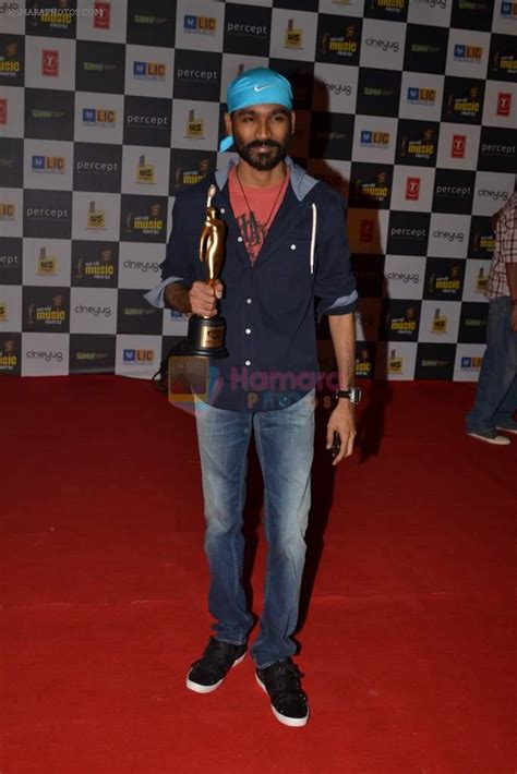 Dhanush at Mirchi Music Awards 2012 in Mumbai on 21st March 2012 ...