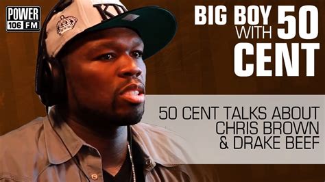 50 Cent talks about Chris Brown & Drake Beef - YouTube