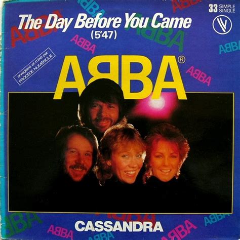 ABBA - The Day Before You Came (1982, Vinyl) | Discogs