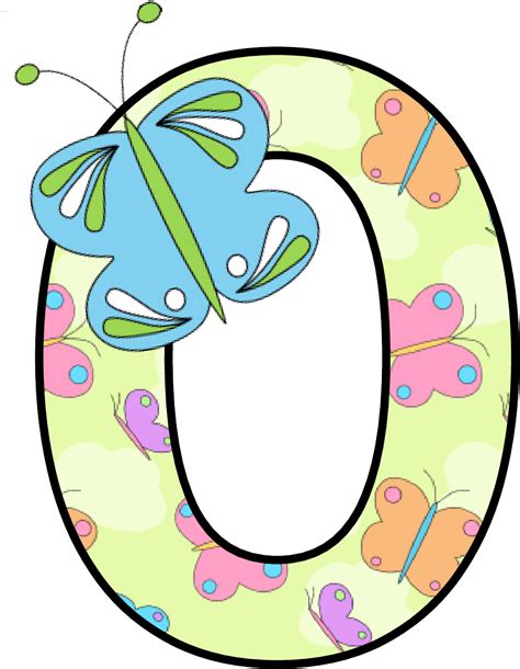 Alphabet Letters Design With Butterfly Clipart - Full Size Clipart ...