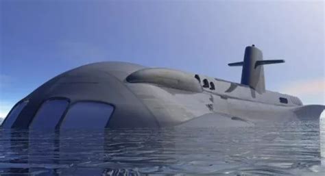 Submarine On Sea Free 3d Model - .Obj - Open3dModel