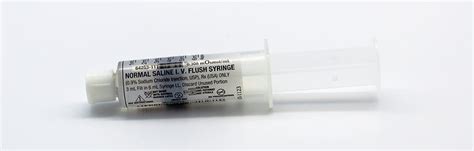 Normal Saline I.V. Flush Syringes - Medefil