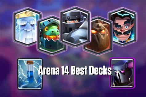 5 best decks for Clash Royale Arena 14 (Serenity Peak)