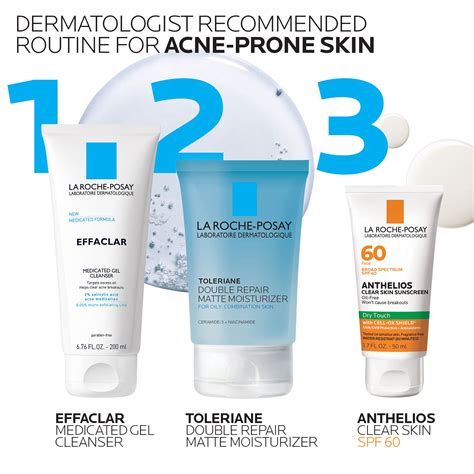 La Roche-Posay Anthelios Clear Skin Dry Touch Sunscreen SPF 60, Oil ...