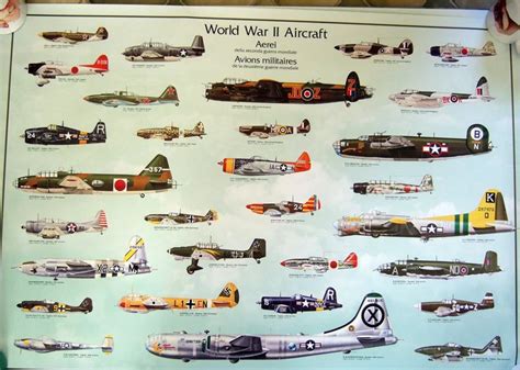 WWII Aircraft Identification Colour Poster | Air and Space! | Pinterest | Crafts, World and War